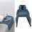 Sofa Becherhalter Tablett Ergonomisches Silikon blau 975 g 15