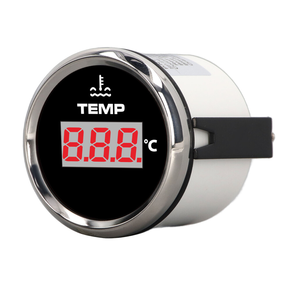 52Mm Waterproof Digital Water Temperature Gauge 0-120 Backlit Red 9311341455284