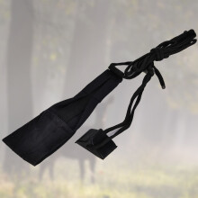 Durable 188cm Recurve Bow Stringer Tool for Archery Repair - Black