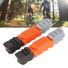 1 Paar Fahrradbremsbeläge Verschleißfeste Gummiteile 3 Farben Bremsbeläge Blocks für Rennräder Mountainbikes Klappfahrräder