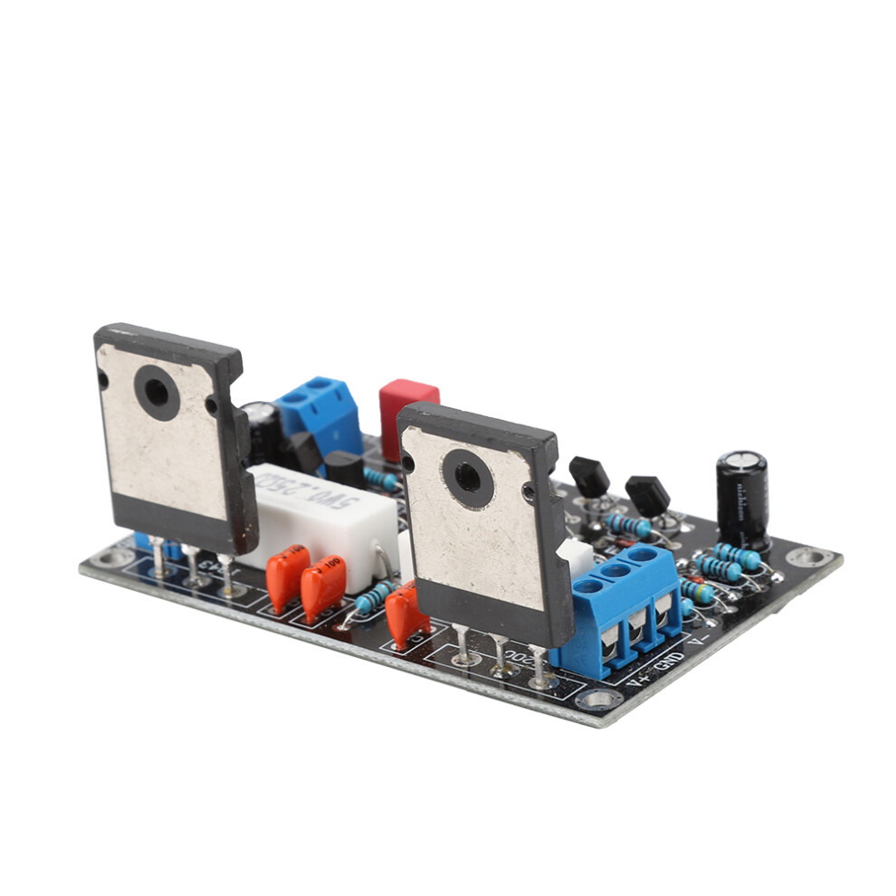 Stable 100W Amp Board: 2Sc5200+2Sa1943 With Zero-Drift Output 9361341457788