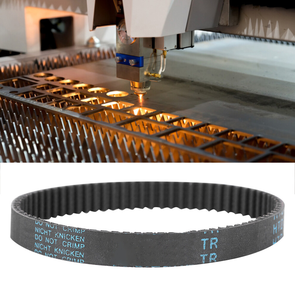 Laser Cutting Ring Belt 354Mm X 15Mm Htd3m Circular Rubber Timing Belt 7661341460026