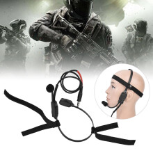 Z136 Military Bone Speakers Headset 7mm Connector for ZTAC Series PTT