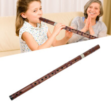 Aufzeichnungsinstrument Vertikale Flöte Bambus Chinesischer Stil Set Kit zum Spielen Aufführung D-Ton