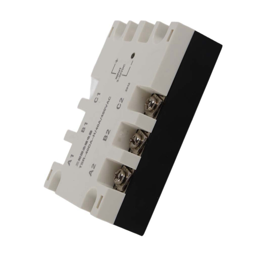 Heavy Duty 40A Three Phase Ssr Input Solid State Relay Tsr-40Da H For Industry 4981341463197