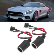 2 Stück Zigarettenanzünder-Steckdosen 12-24V 8A,30cm Kabel