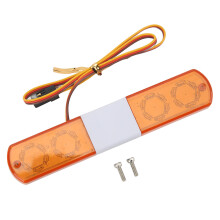 Luz policial LED para coches RC, lámpara parpadeante de 4 modos, amarillo brillante para coches RC 1/8 & 1/10