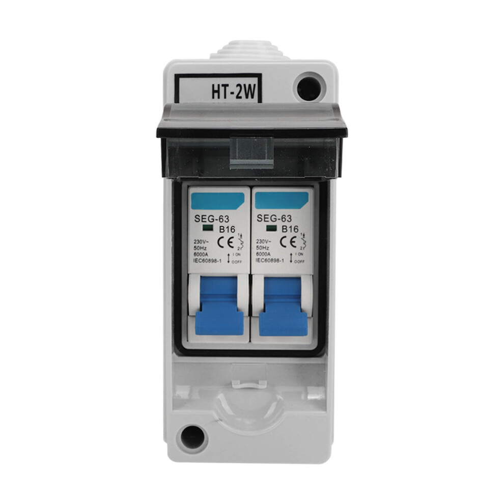 Circuit Breaker 2 Way MCB Switch Protection