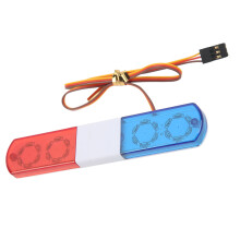 Luz policial LED para RC 115x22x12 mm 4M Azul/Rojo/Amarillo