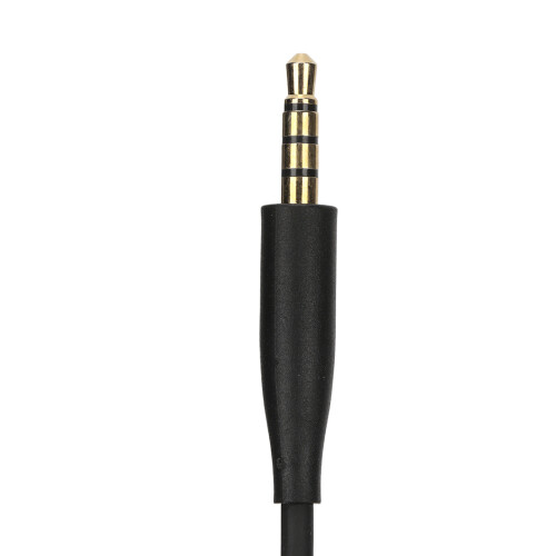 QC45 Boom-Mikrofonkabel 120 cm Schwarz mit Silent Switch 2