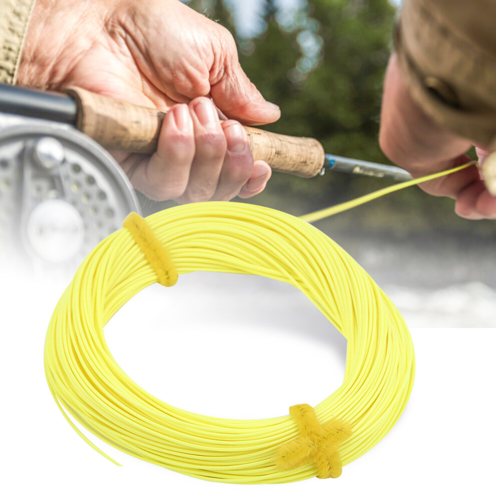 30M Nylon Floating Fly Line WF 4/5/6/7/8 Yellow Lightweight-image-OPC-PJMP8RD-NEW