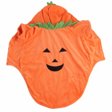 Abrigo cálido de calabaza para perros 2XL naranja de Halloween para perros medianos y grandes otoño invierno