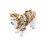 Sudadera con capucha para perro Halloween Tiger Grain - S, café 9