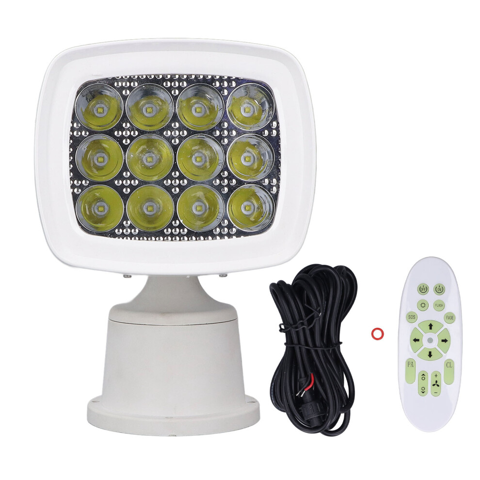 LED Searchlight Remote Control Flashing SOS Mode