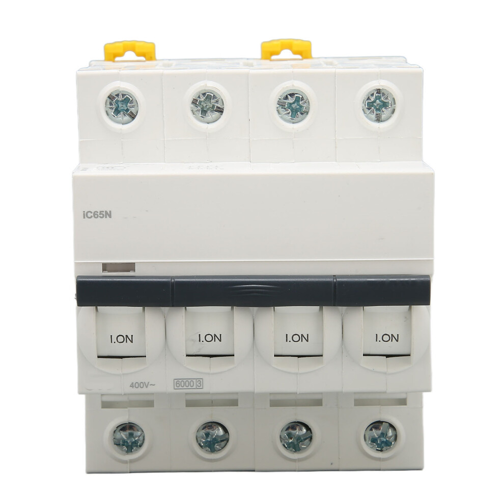 Automotive Grade 4P 20A 400V Mini Mcb With Pa66 Flame Retardant Housing 4071341469012