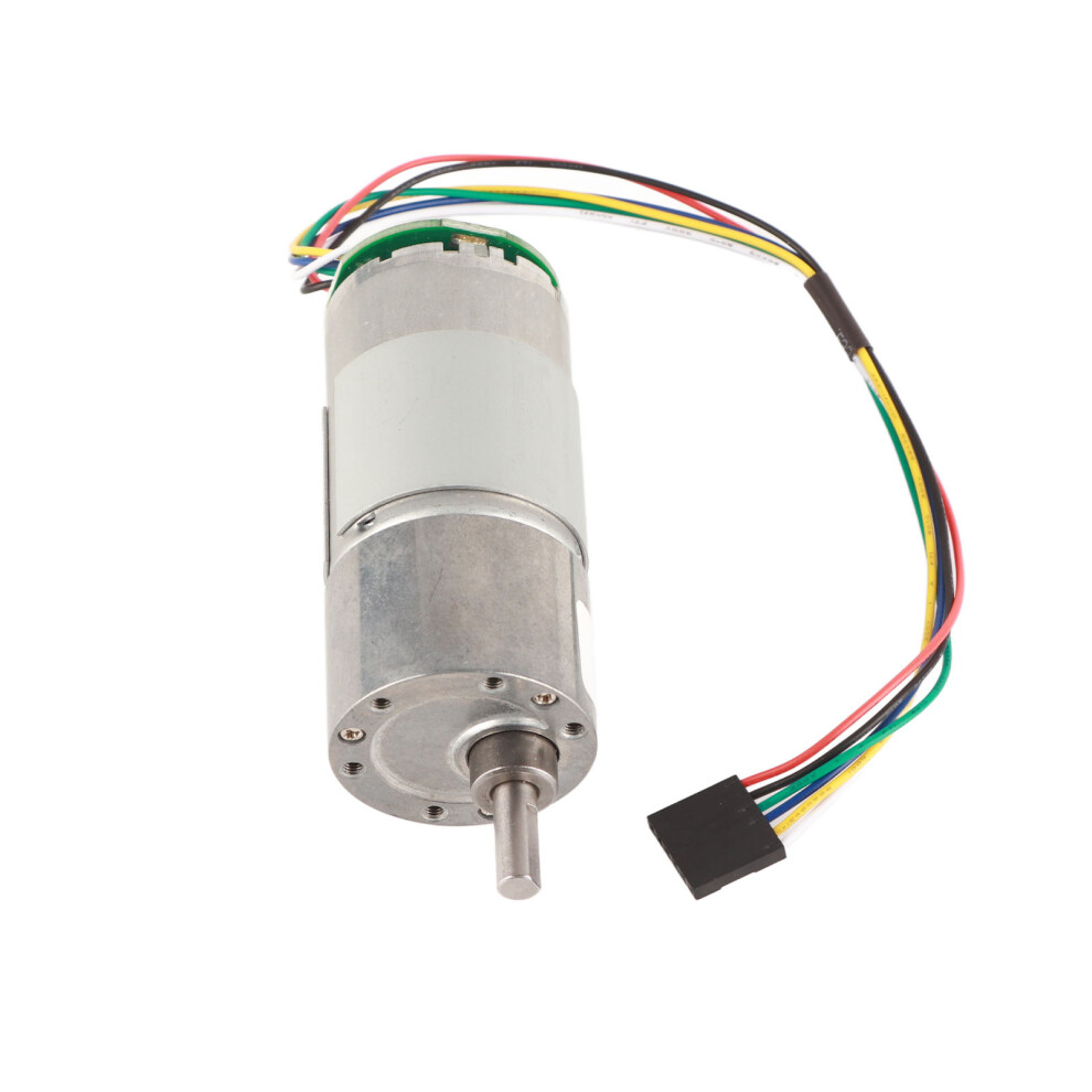 Large 12V 30 Rpm Torsion Gear Motor With Encoder, Durable All-Metal 7901341469699