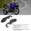 7/8in 22mm Motorcycle Hand Guard Protector ABS 8