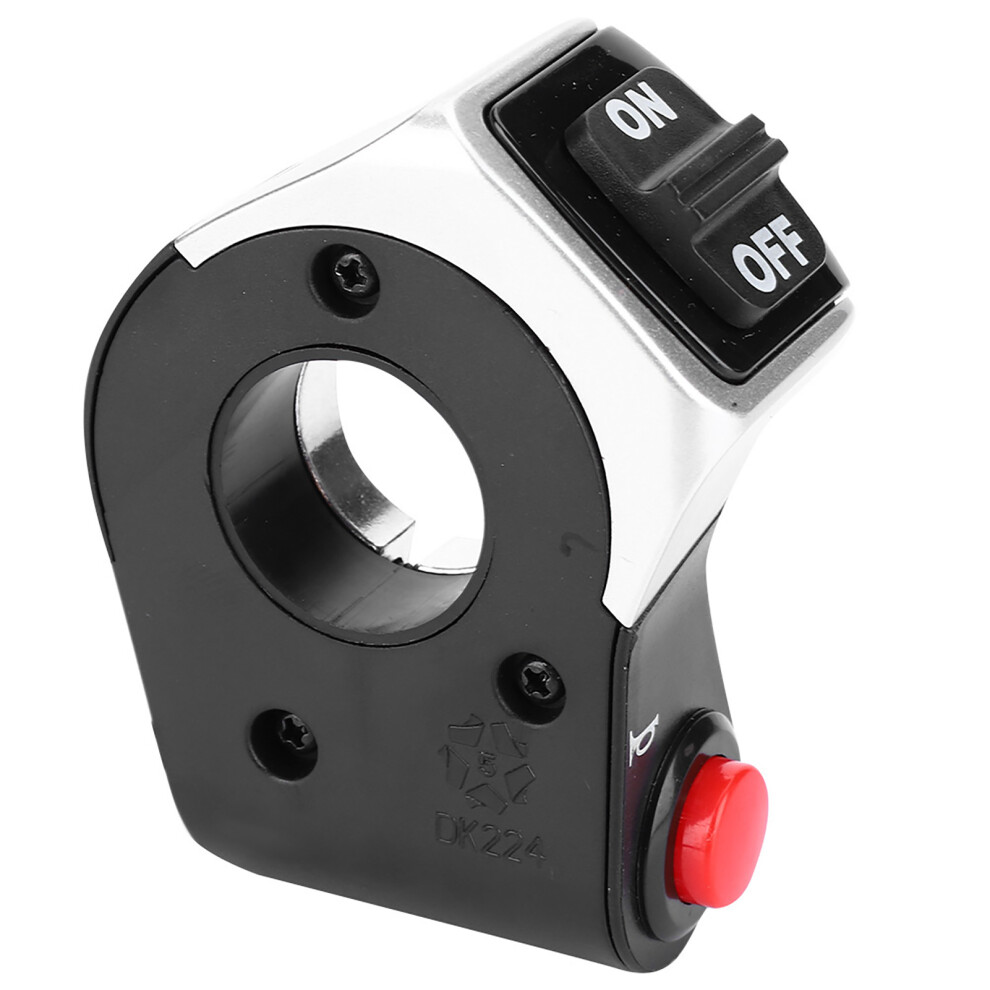 2 In 1 Horn Switch Button For E-Bike, Motorcycle, Scooter, 22.5Mm Light 6921341469490