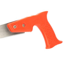 Woodworking Hand Pull Saw with Manganese Steel Blade 16 inch Manual Garden Tool