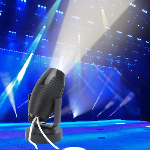 AC85-265V Black LED Mini Spotlight 1W Adjustable 8.5x4.5cm