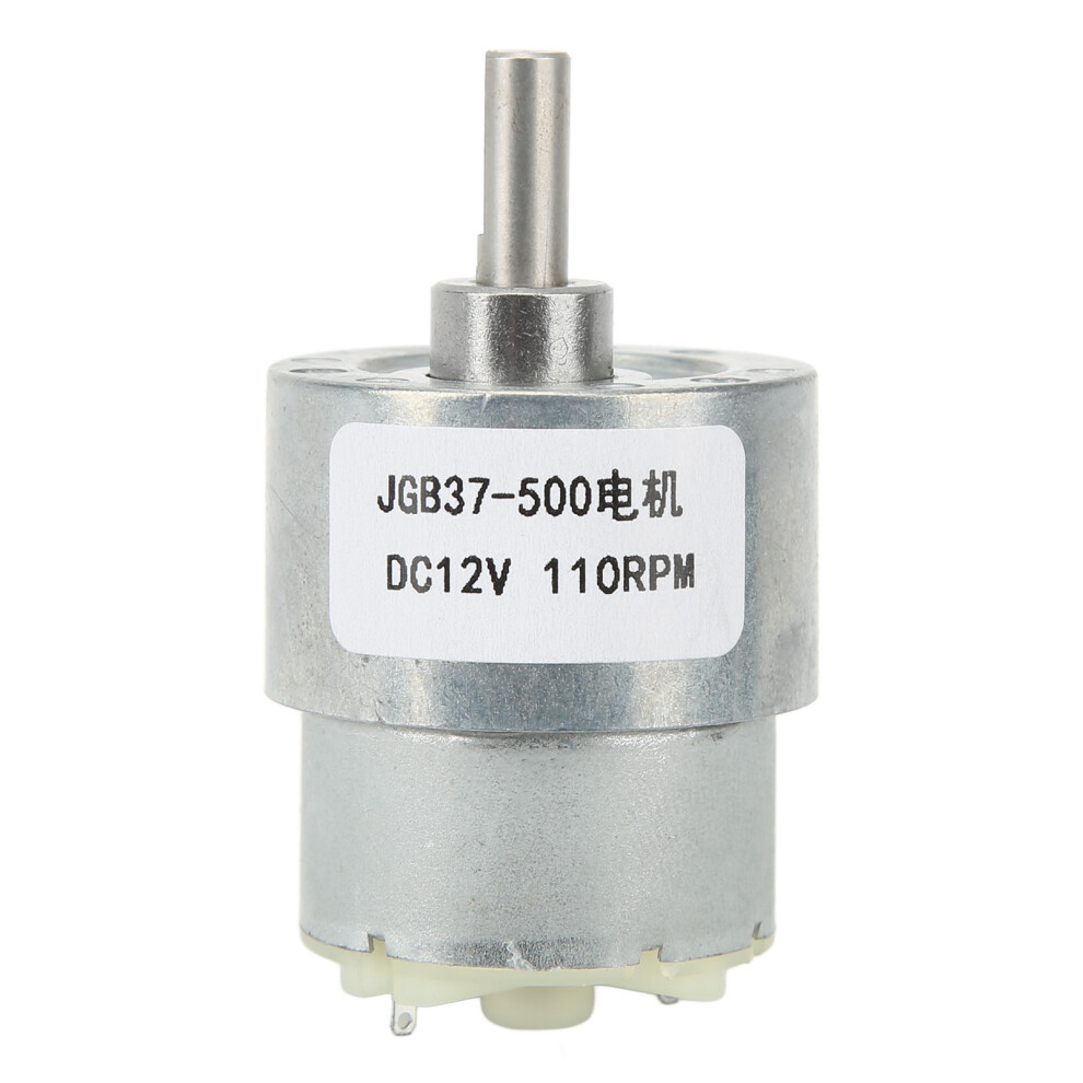 Gear Motor DC 12V 110RPM Speed Reduction Self