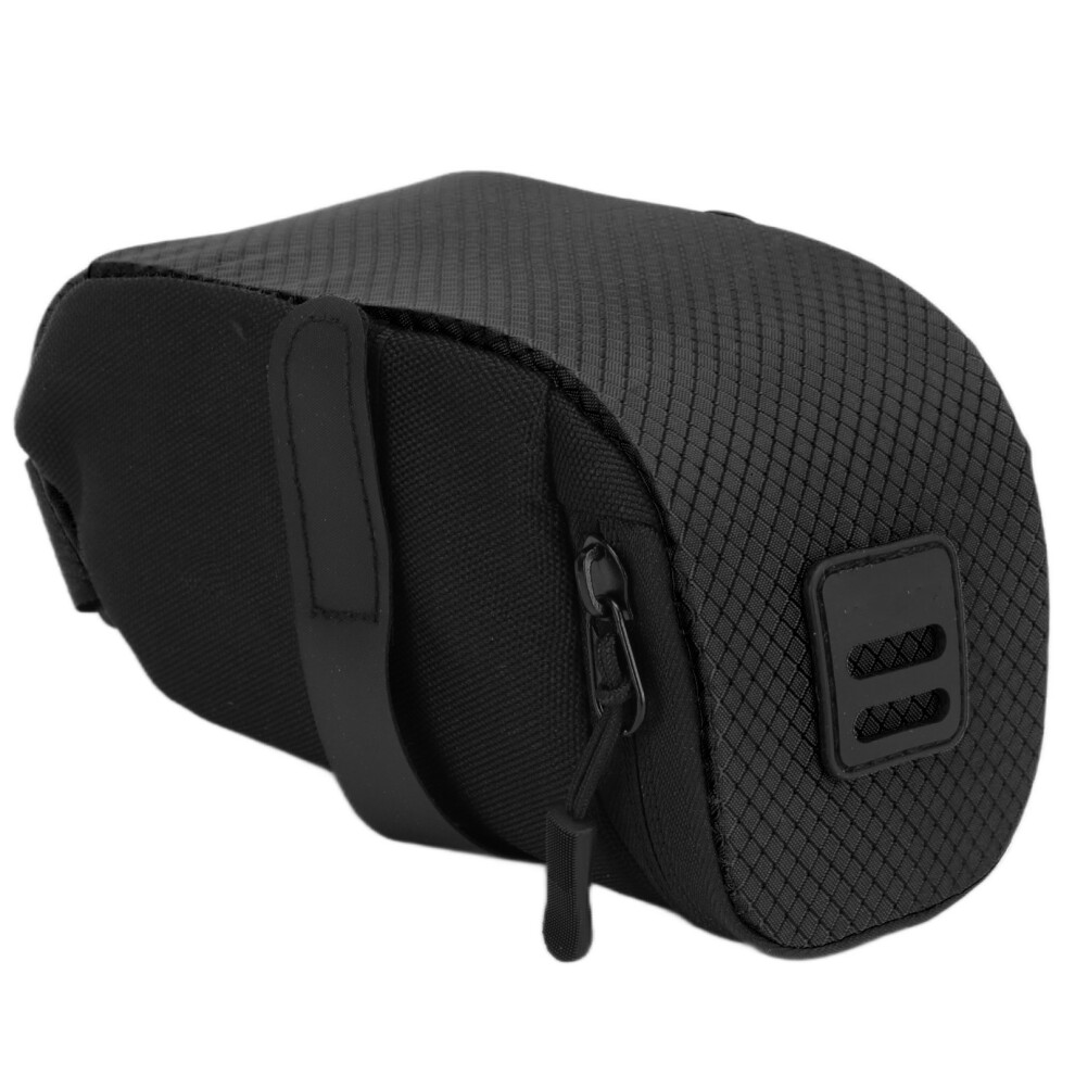 Waterproof Bicycle Saddle Bag 15x8x7cm for Mountain & Road Bikes Black-image-OPC-PJMP9YG-NEW
