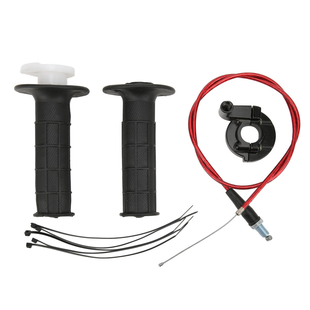 7/8In Handlebar Dirt Bike Twist Throttle & Cable For 50Cc-160Cc Off-Road Bikes 4671341472434