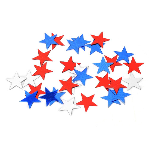 60g Mixed Color Five-Pointed Star Confetti for Wedding Decor