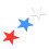 60g Mixed Color Five-Pointed Star Confetti for Wedding Decor 5