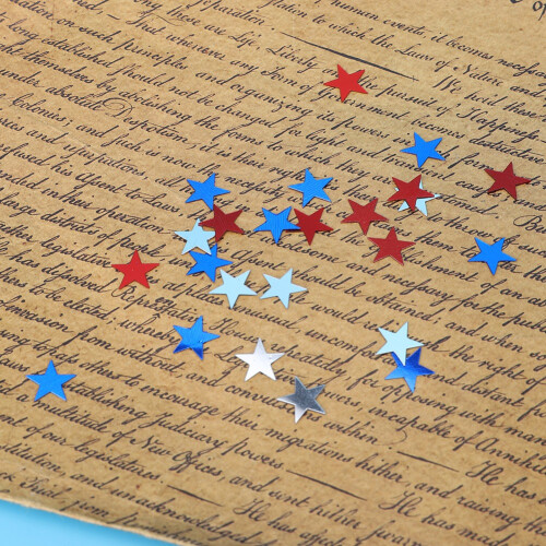 60g Mixed Color Five-Pointed Star Confetti for Wedding Decor 2