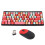 Wireless 86-Key Colorful Keyboard Mouse Combo – Multi-System Compatibility 2