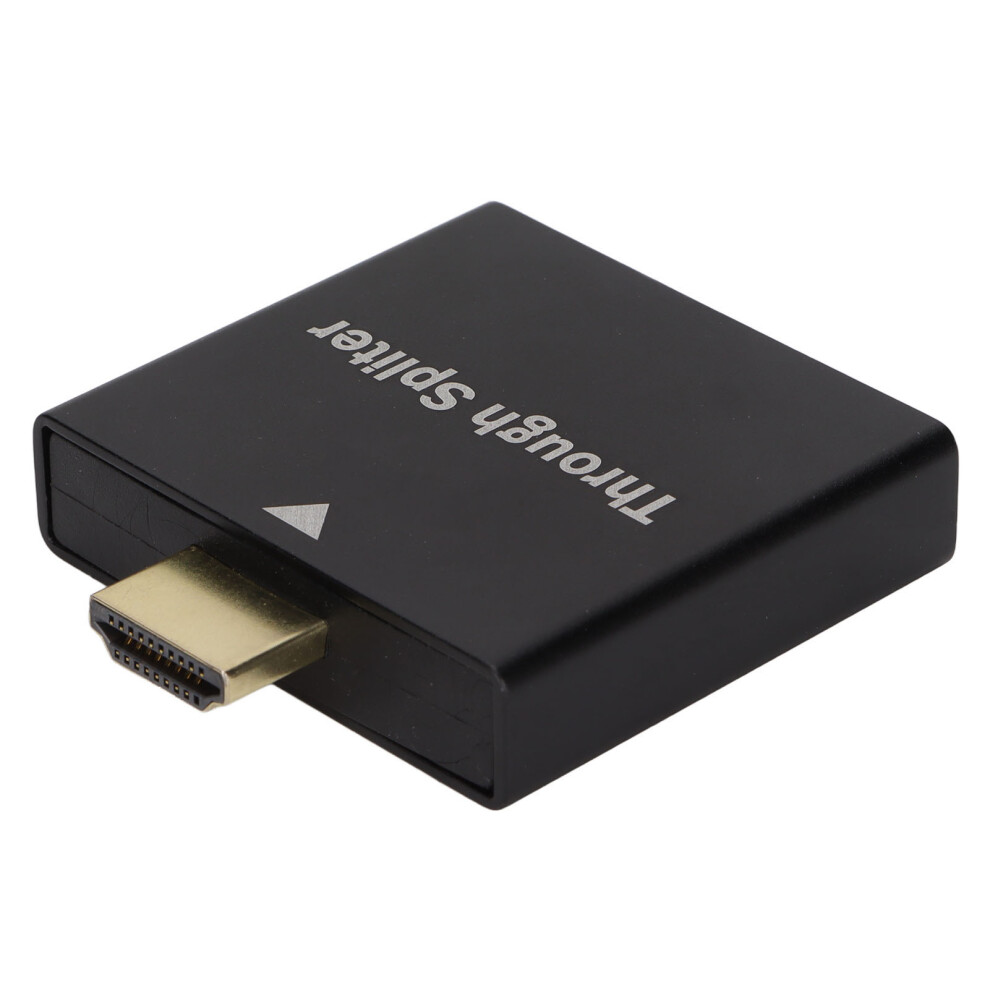 1X2 Hdmi Splitter Adapter: High Res 1080P -Plated Stable Signal Gold 7901341476277