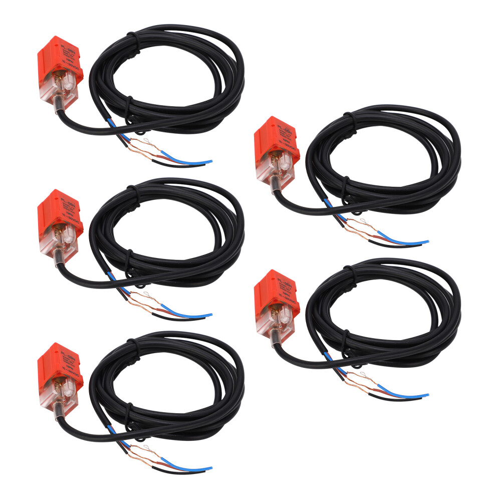 5Pcs Proximity Switch NPN Normally Open 100Hz