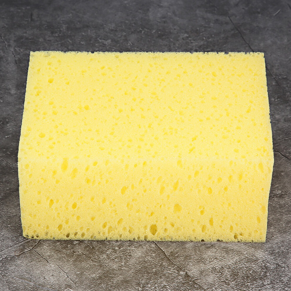 Square Nonslip Car Cleaning Sponge 7X10x14.5cm 1/5/10Pcs Yellow 4611341478043