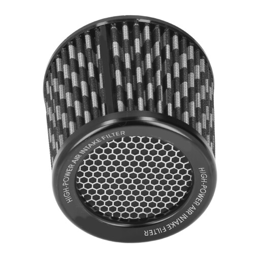 Universal 76mm/3in Air Filter Cleaner Clamp On High Flow Cone for Car Modification 2