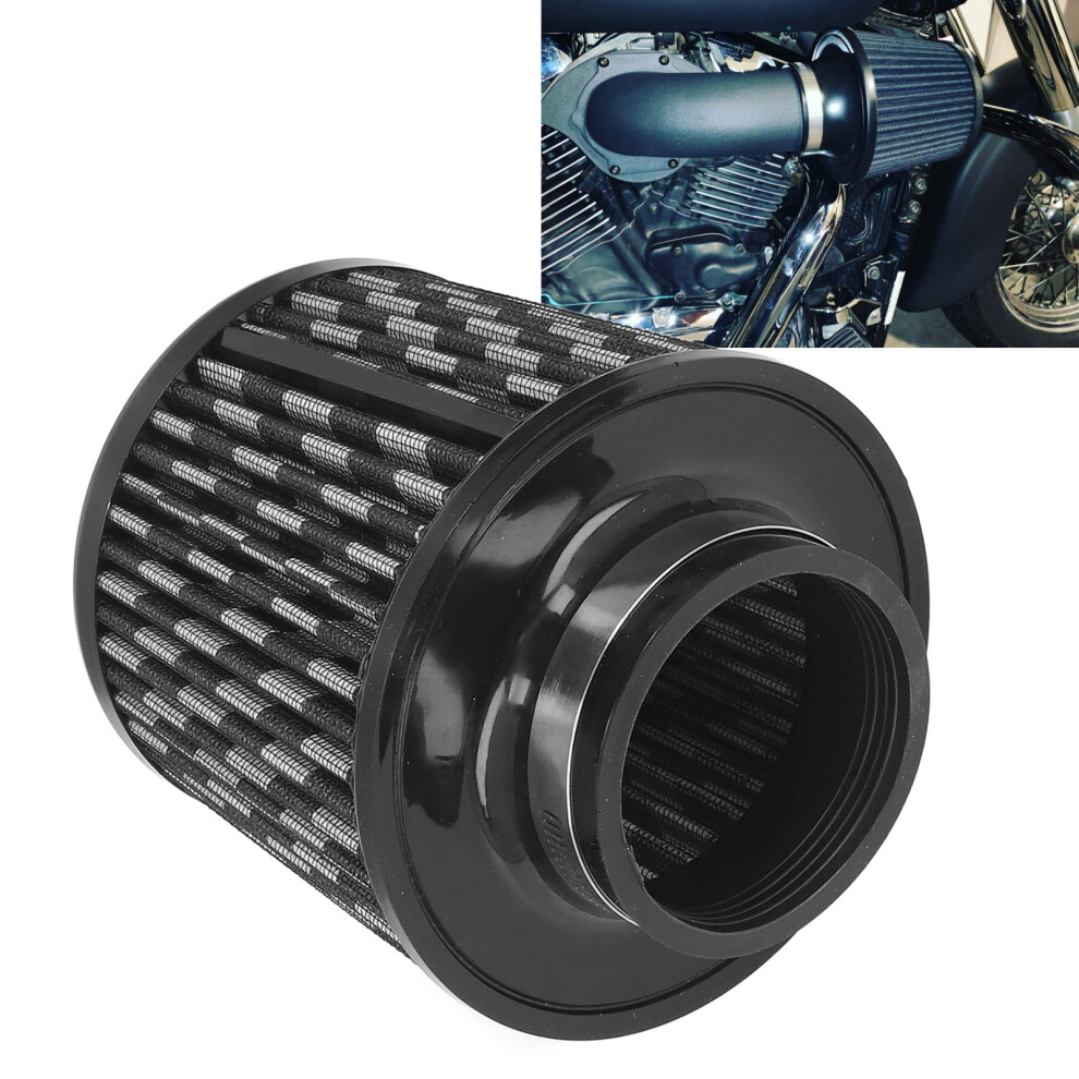Universal 76Mm/3In Air Filter Cleaner Clamp On High Flow Cone For Car Modification 4681341478060