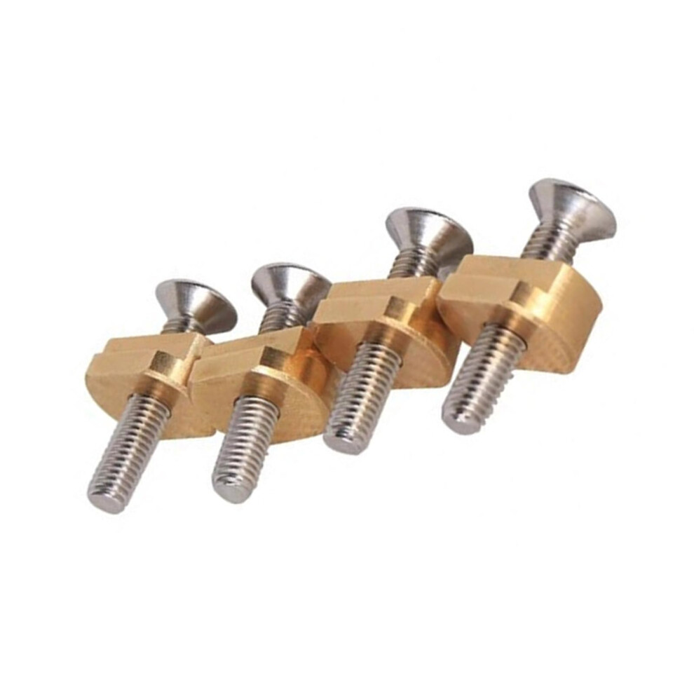 6Mm T-Nuts For Surfboard Foil Mounting - 4 Pack Stainless Steel Screws For Paddleboard And Fish Fin Installation 6482260652061