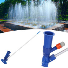 Azul aspiradora de piscina pequeña de aluminio de 5 secciones EU-Std