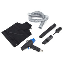 2-in-1 Air Vacuum Blow Gun Pneumatic Cleaner 6kPa