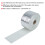 5m Silver Car Heat Insulation Exhaust Header Pipe 8