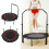 48in Folding Adults Trampoline Double Adjustable 12