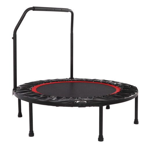 48in Folding Adults Trampoline Double Adjustable 2