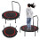 48in Folding Adults Trampoline Double Adjustable 11