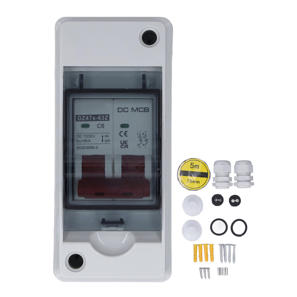 Circuit Breaker 2P 1000V DC 6A Isolation Switch