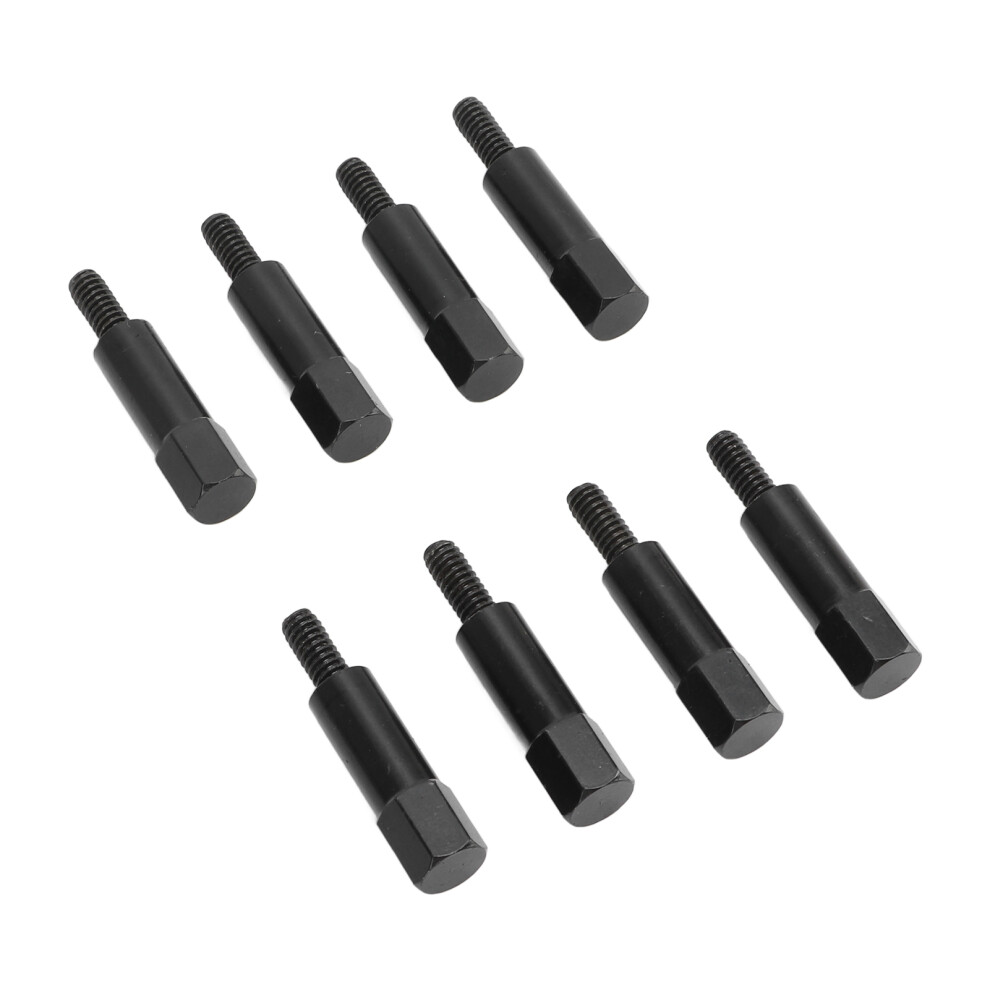 8Pcs Metal Valve Cover Bolt Nut For Sbc 283 305 327 350 383 400 Black 7891341486850