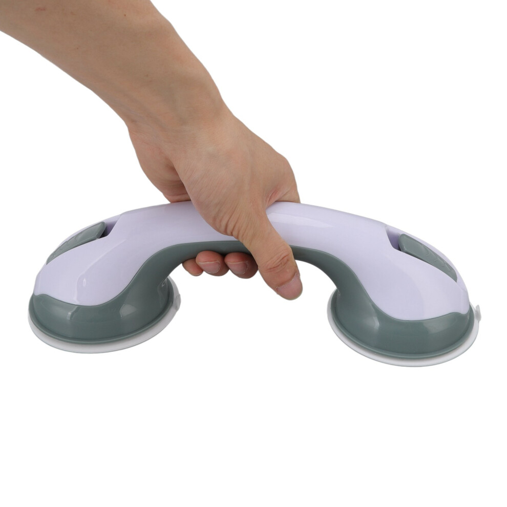 Punch Free Bathroom Handrail with Easy Grip for Fall Prevention