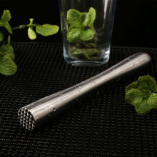 Stainless Steel Ice Crusher Hammer Muddler 18.5 cm for Cocktails, Drinks, and Mixology Tools
