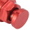 2 Stück M5x0.8 Aluminium-Gabel-Luftentlüftungsventil Rot 4
