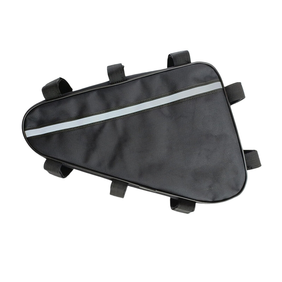 Top Tube Saddle Bag For Electric Scooter And Bicycle Battery Pack - Triangular Storage Bag, Durable Material, Universal Fit 6482260652320