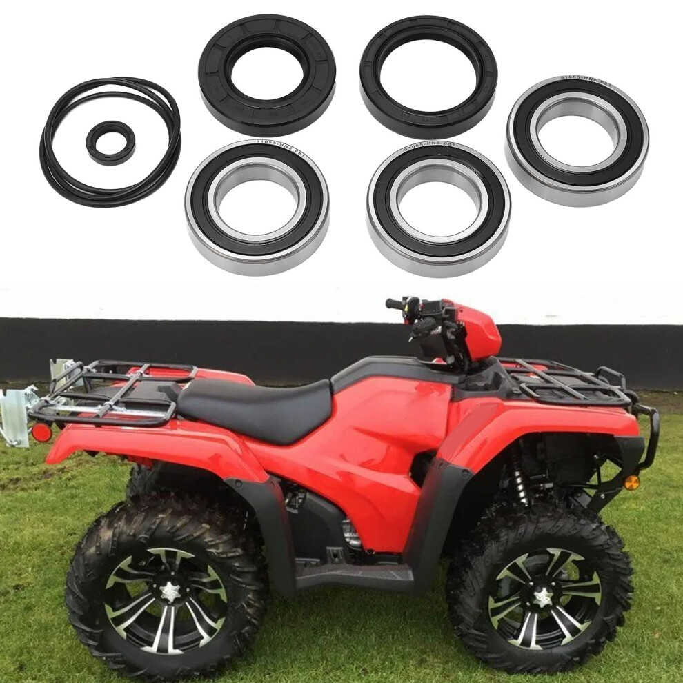 Rear Wheel Axle Seal Kit For Atv Trx250 Recon Steel & Rubber Seals 6941341488246